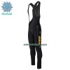Fietsbroek Lang met Bretels 2023 Team Jumbo-Visma Winter Thermal Fleece